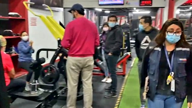 Con ropas deportivas y todo: Siete personas fueron detenidas en un gimnasio de Teno