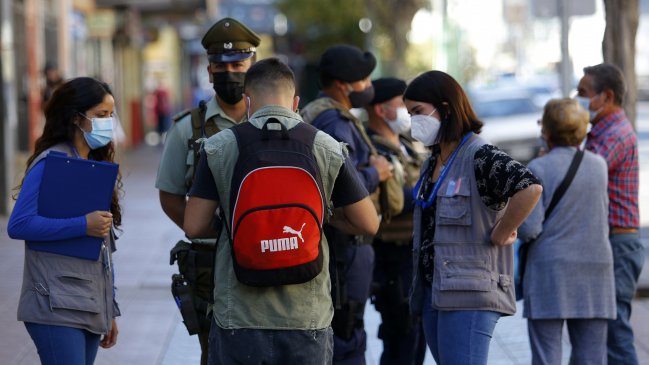 Más de 17 millones de personas están bajo cuarentena en Chile