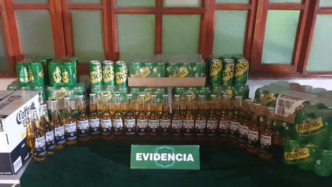 Denuncia anónima permitió desbaratar venta clandestina de alcoholes en Calama