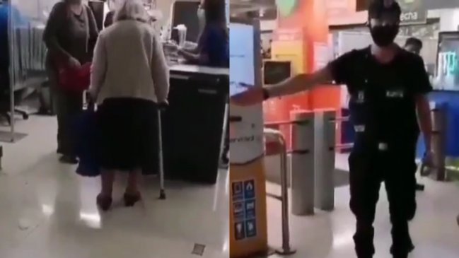  Negaron entrada a supermercado a mujer de 100 años  