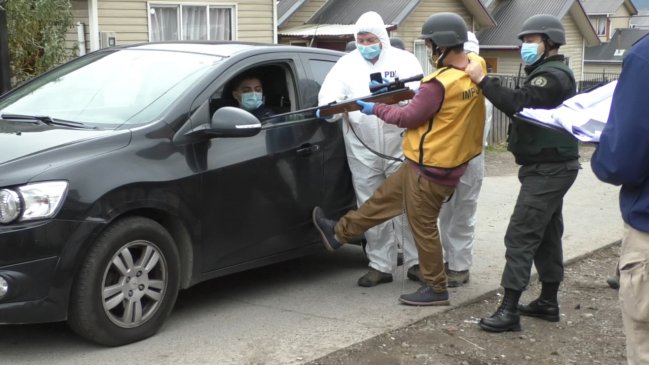 Fiscalía encabezó reconstitución de escena por homicidio ocurrido en Coyhaique