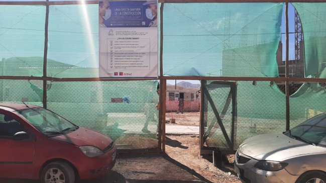 Autoridad sanitaria de Calama prohibió funcionamiento de constructora por casos Covid-19