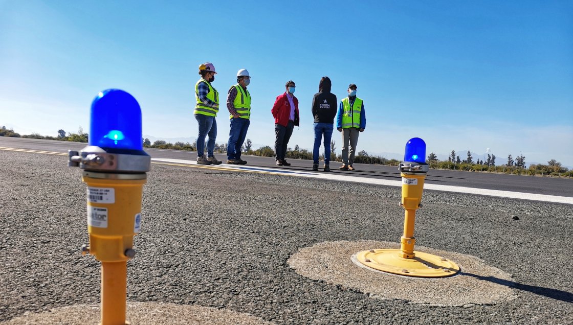 Concluyeron obras en aeródromo de Chillán para potenciar conectividad en emergencias