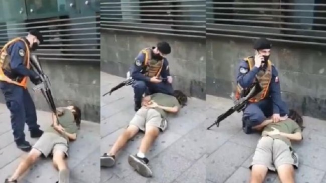 Intendente defendió a funcionario naval que redujo a hombre en Valparaíso: 