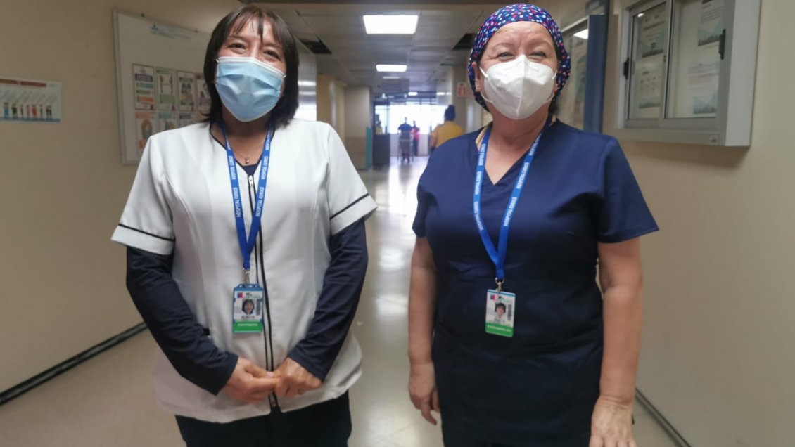Enfermeras jubiladas volvieron a combatir al Covid en el Hospital de Curicó