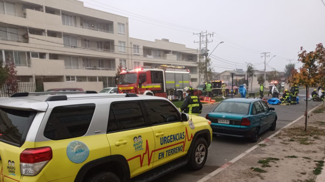 Emergencia por consumo de cianuro en Maipú: Una veintena de personas debió ser evacuada