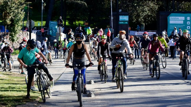 Alto flujo en franja deportiva: Autoridades hacen llamado a respetar las normas sanitarias