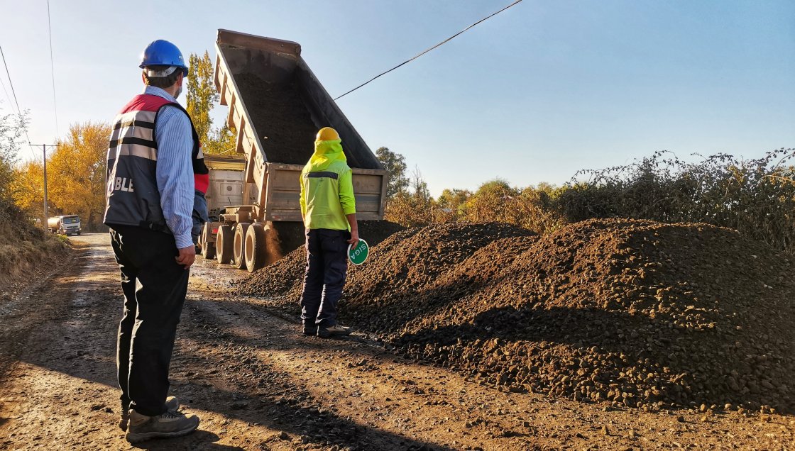 En Ñuble inician el proyecto de pavimentación más grande desde la creación de la región