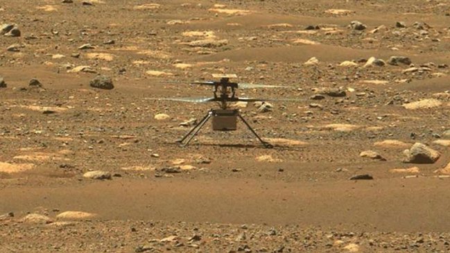   El helicóptero Ingenuity probó que el cielo (de Marte) ya no es el límite 