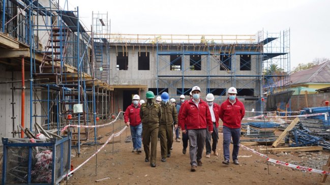 Avanzan obras de reposición de la Quinta Comisaría de Quirihue