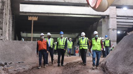  AVO I: Avanza el túnel bajo el San Cristóbal y el río Mapocho  