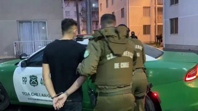 Delincuente prófugo de Conchalí había montado negocio de droga en Chillán