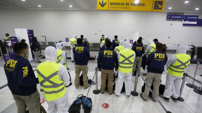 Iquique: Subsecretario Galli encabezó expulsión de 55 migrantes hacia Caracas