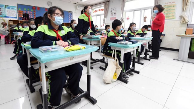 China redujo las tareas de estudiantes de escuelas primarias y secundarias