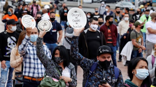 Colombia vive sus peores días desde el inicio de la pandemia