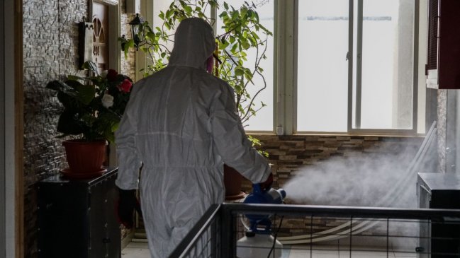 Municipio de Punta Arenas retomó sanitización de lugares públicos y viviendas sociales