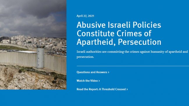 Tras informe de HRW sobre Israel, Comunidad Palestina pide a La Moneda 