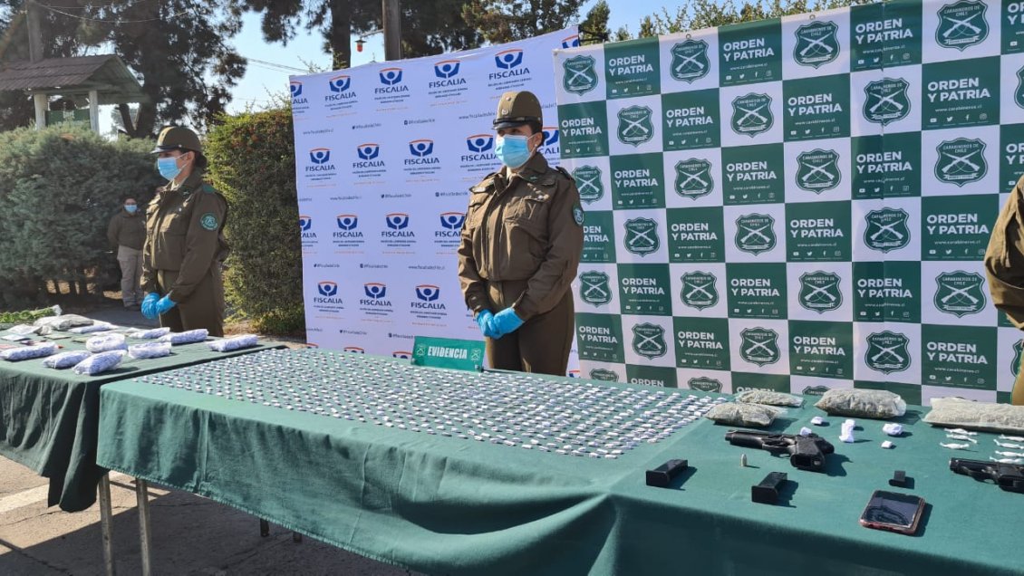 Desarticulan clan familiar ligado a la venta de droga en Rancagua