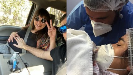   Izkia Siches presentó a Khala Simone, su hija recién nacida 