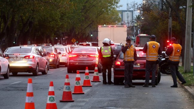 Este lunes regresa la restricción vehicular al Gran Santiago