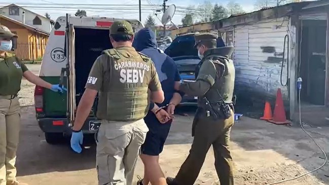 Temuco: Carabineros desbarató taller que acopiaba y desarmaba vehículos robados