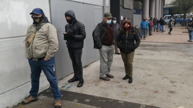 Tercer retiro: Filas más cortas se vieron hoy en las AFP del centro de Concepción