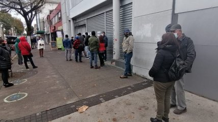   Concepción: Moderadas filas en AFPs por trámite del tercer retiro 