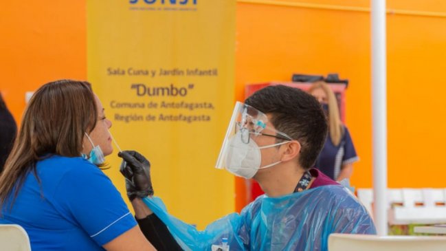 Más de 300 funcionarios de la Junji fueron testeados para Covid en Antofagasta