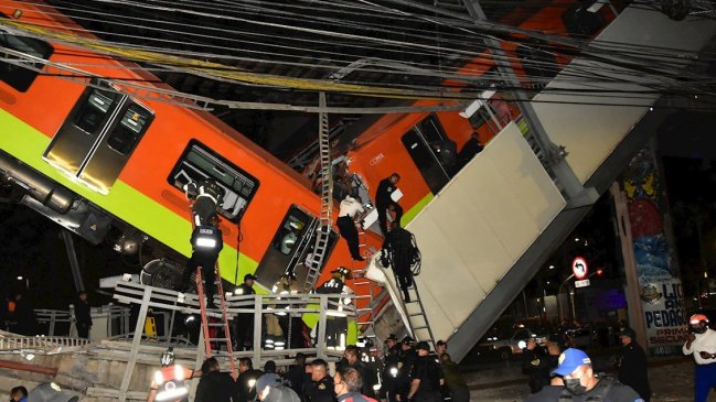 Suben a 23 las víctimas fatales por colapso de metro en Ciudad de México
