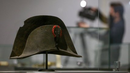   Exhiben objetos personales de Napoleón en Waterloo 