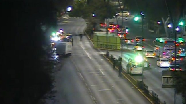 Choque entre camiones dejó una víctima fatal en Providencia