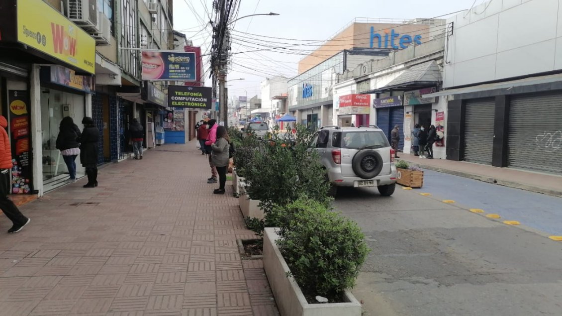 Linares en rebeldía: Comercio inició apertura de locales pese a la cuarentena