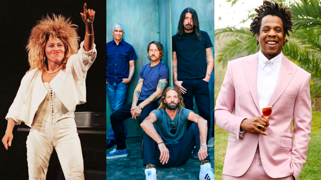 Tina Turner, Foo Fighters y Jay-Z ingresarán al Salón de la Fama del Rock and Roll