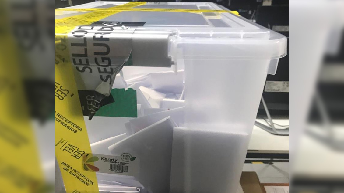 La Granja: Candidatos que compiten con alcalde denuncian vulneración del sello en urnas