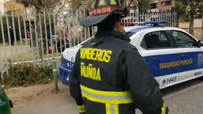 Intoxicación por monóxido de carbono movilizó a bomberos en Ñuñoa