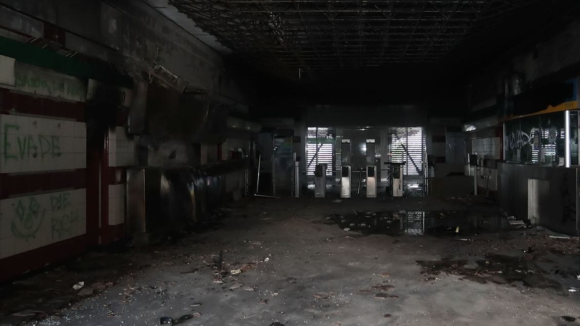 Adolescente condenado por quema de Metro Pedrero fue sentenciado a dos años en internación cerrada