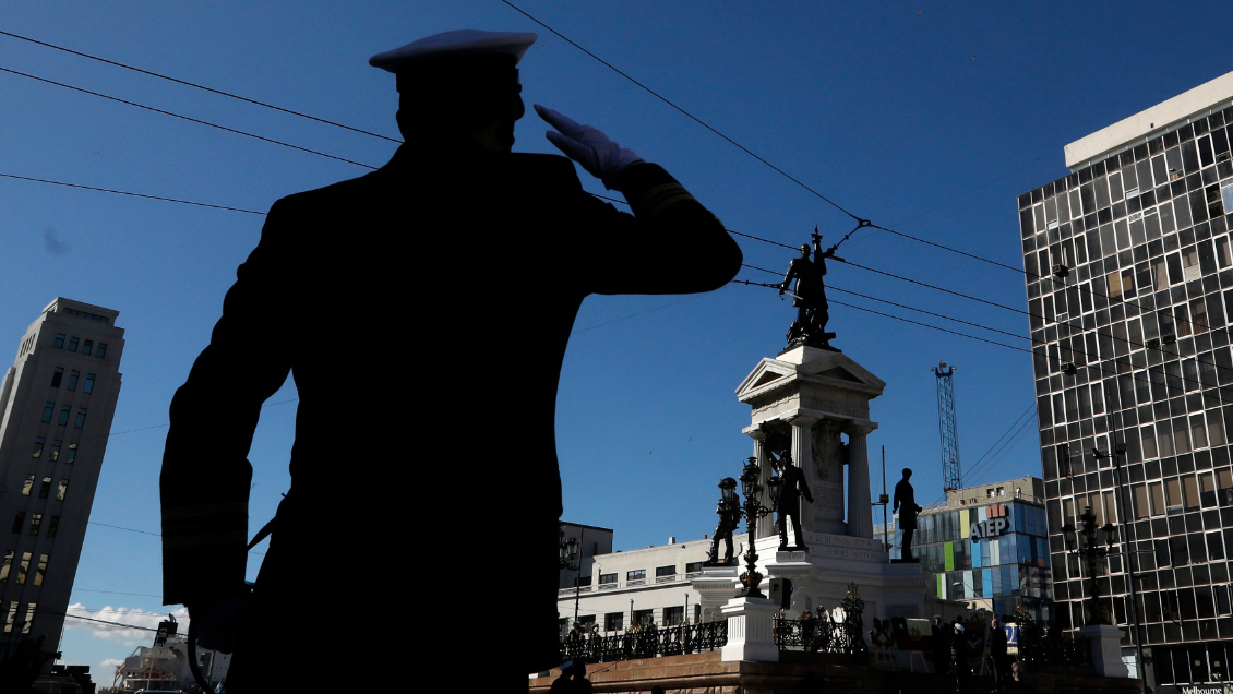 Con aforo reducido y de forma telemática, autoridades conmemoran las Glorias Navales