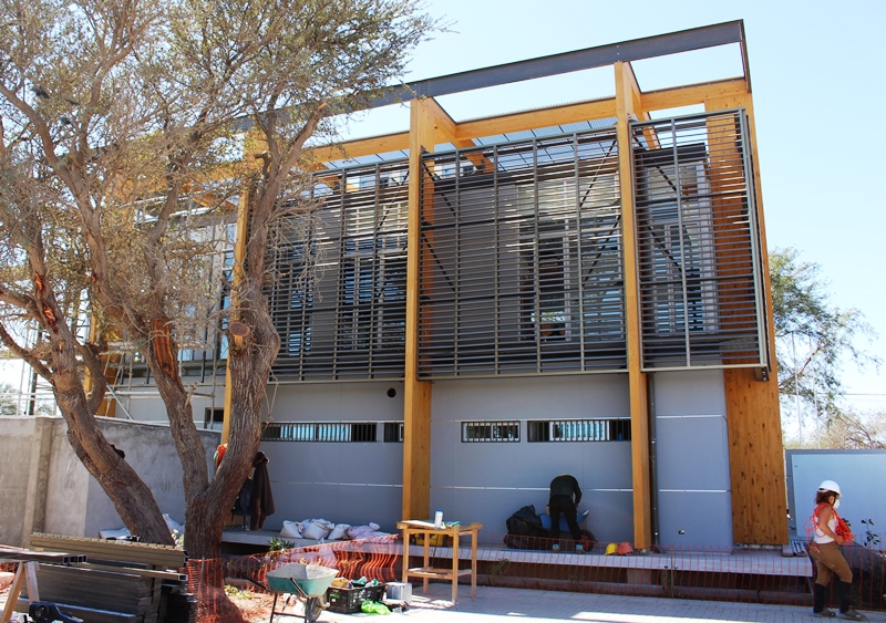 Avanza construcción del nuevo edificio que albergará a la Fiscalía del Tamarugal