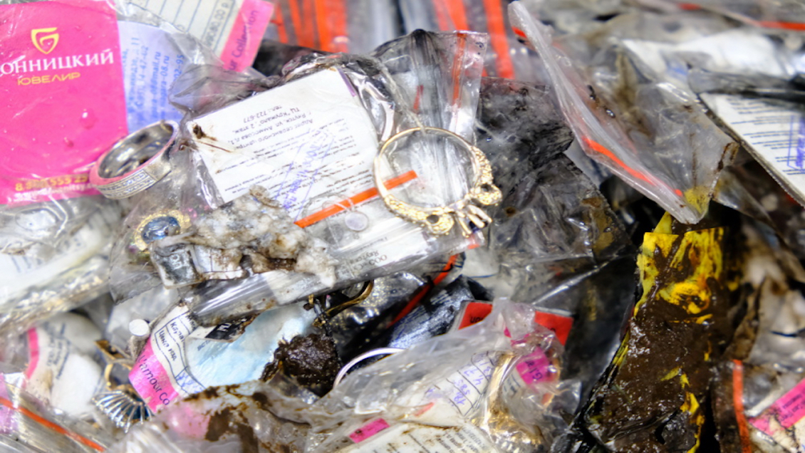 Desentierran desde un bosque un tesoro de joyas robadas durante el Mundial de Rusia