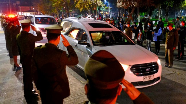 Sargento baleado en Collipulli está siendo velado en Quillón