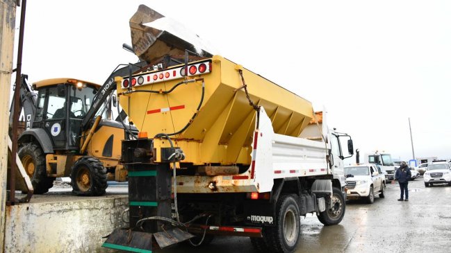 Municipalidad de Punta Arenas dispone de 400 toneladas de sal para este invierno