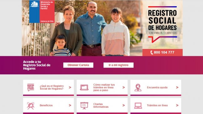Cómo inscribirse en el Registro Social de Hogares para recibir las ayudas estatales
