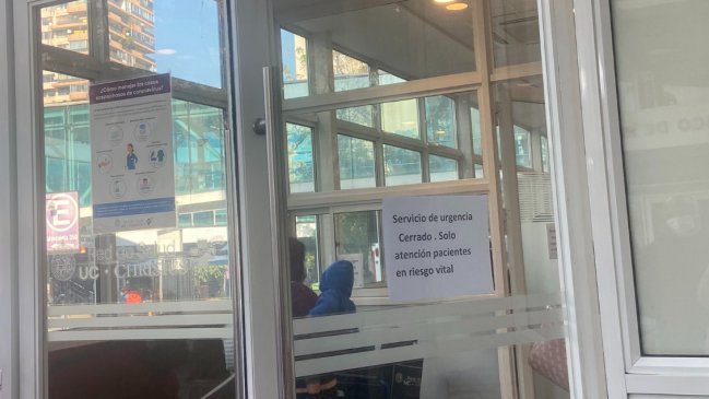 Hospital Clínico UC está con una ocupación hospitalaria del 99%