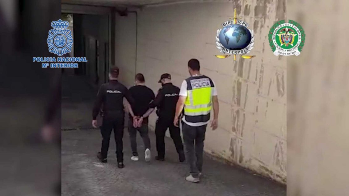 Detienen a presunto sicario colombiano en Madrid: Lo acusan de más de 100 homicidios