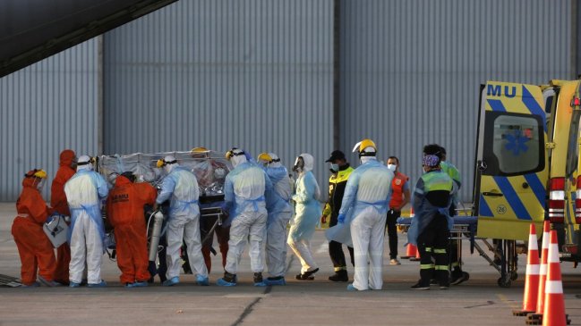 Chiloé: Pacientes críticos son trasladados vía aérea debido a la total e ocupación de camas críticas