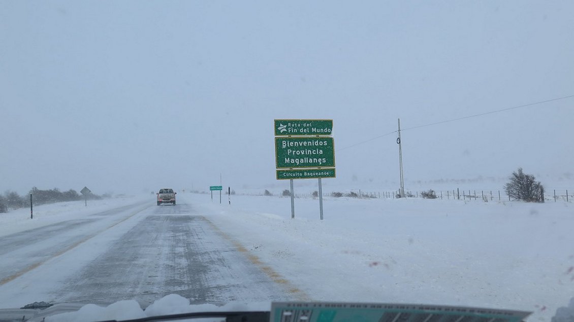 Magallanes: Se mantiene alerta temprana preventiva por heladas y llaman a conducir con precaución
