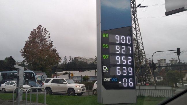 Protestas y eventuales alzas en pasajes provoca incesante aumento de las bencinas en el Gran Concepción