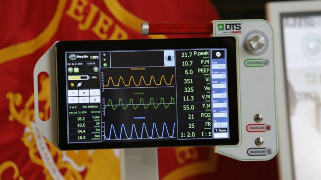 Región de Los Lagos recibió 23 nuevos ventiladores mecánicos ante el aumento de hospitalizaciones