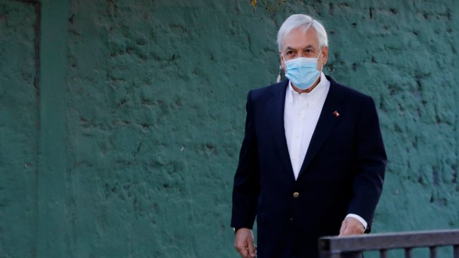 Piñera tras sufragar: Como Presidente no he expresado mi intención de voto, lo dejo a la imaginación