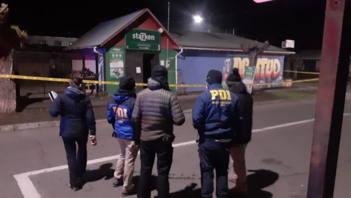 Delincuentes robaron especies y dinero desde local de encomiendas en Quillón